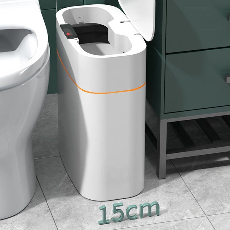Automatic Smart Trash Can with Lid for Bedroom & Living Room - silverfoxgoods
